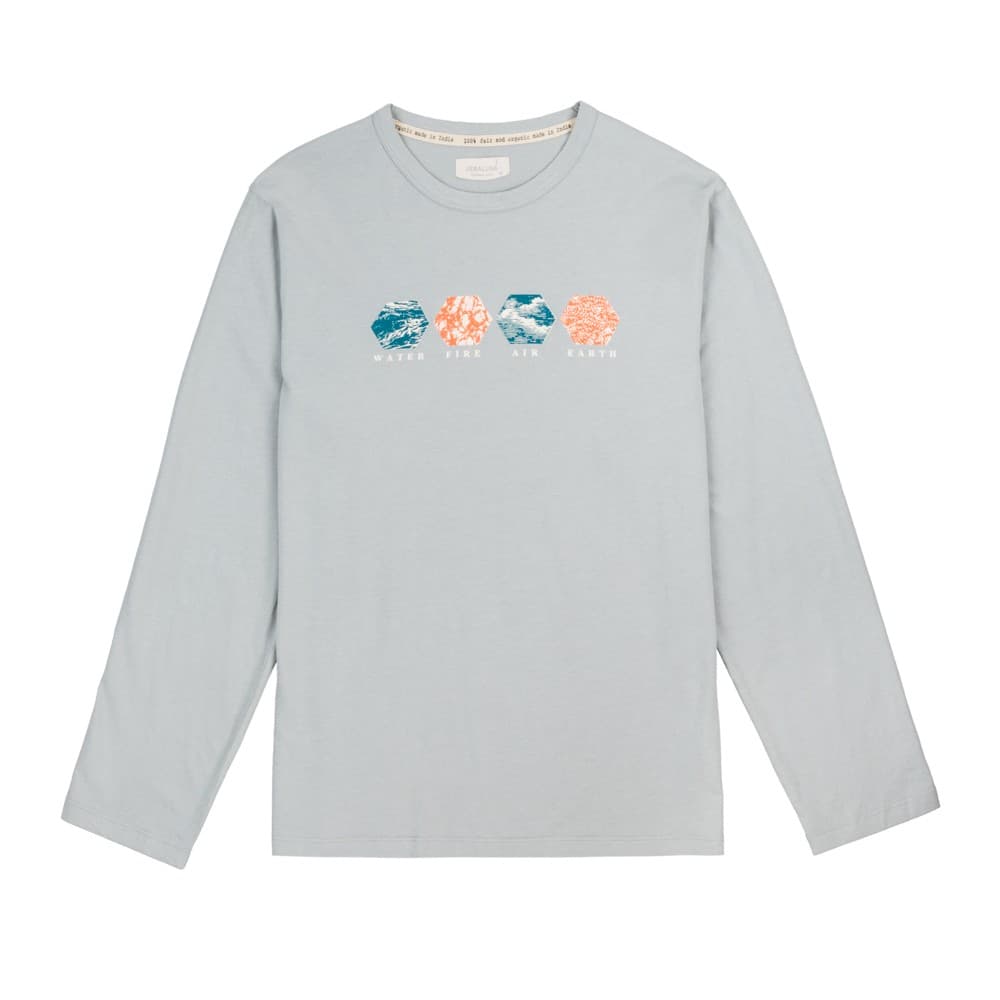 Camiseta Man Organic Pokoj Print