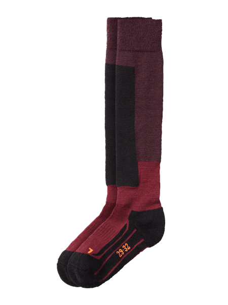 Wool Ski Sock Kids 1-P