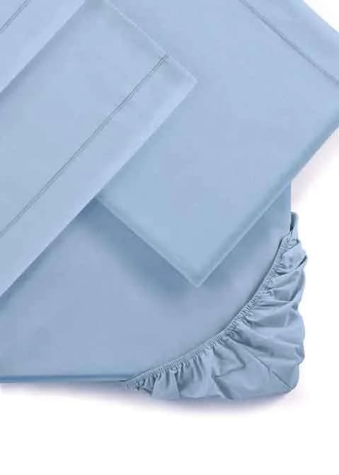Set lenzuola letto singolo in cotone bio