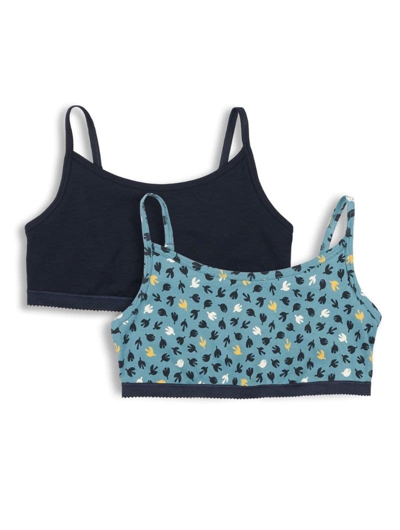 Pack 2 Bralettes Estampado Pájaros