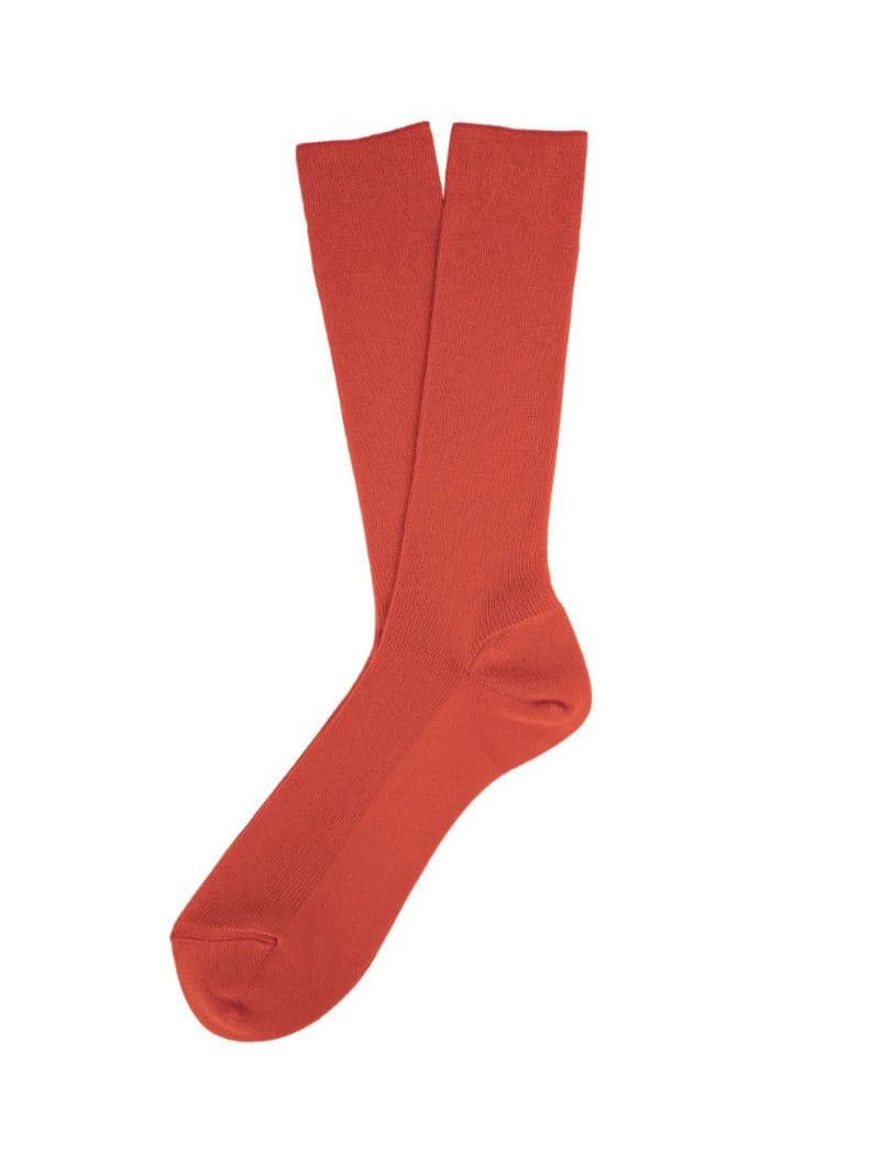 Calcetines canalé 100% algodón orgánico