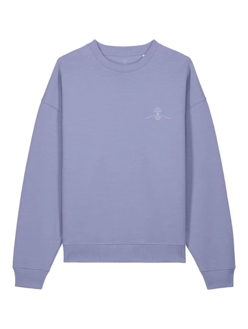 Sudadera oversize sin capucha