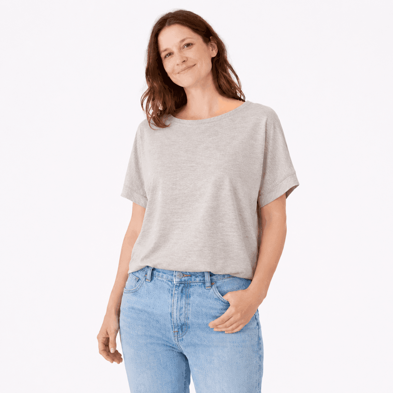 T-shirt Oversize Donna in Canapa Active Hemp